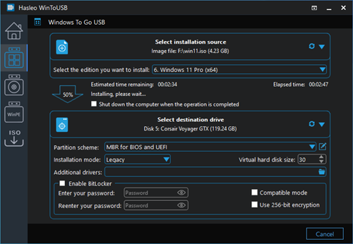 WinToUSB Enterprise 8.2 Crack With Keygen 2023 Free Latest Download