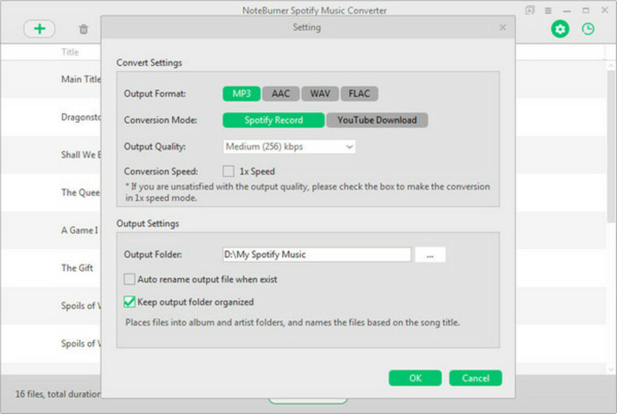 NoteBurner Spotify Music Converter Free Download