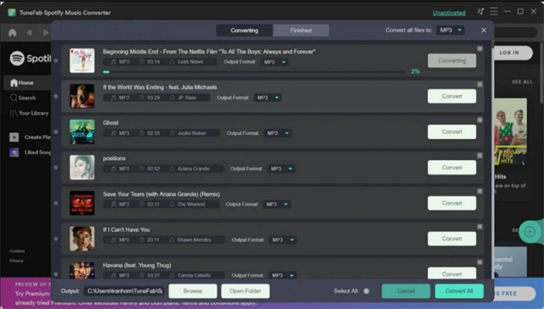 TuneFab Spotify Music Converter 3.2.3 with Crack Free Download