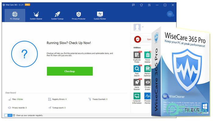 Wise Care 365 Pro 6.5.6.629 Crack